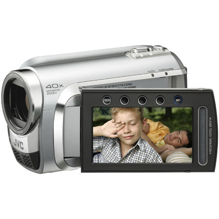 JVC Everio GZ-MG630S 60GB HDD Media Camcorder, Dia Slvr