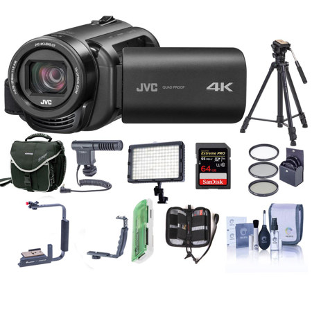 JVC EverioR GZ-RY980HUS Quad-Proof 4K Camcorder with Premium