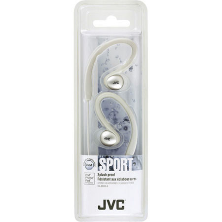 JVC HAEBX5S Inner Ear Sport Clip Headphones, Black