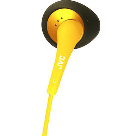 JVC HAF240YN Gumy Air Earphones for Portable Audio