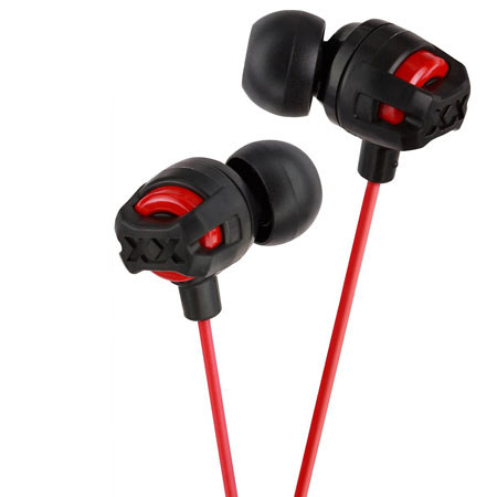 JVC HA-FX101 Xtreme Xplosives Headphones, Red