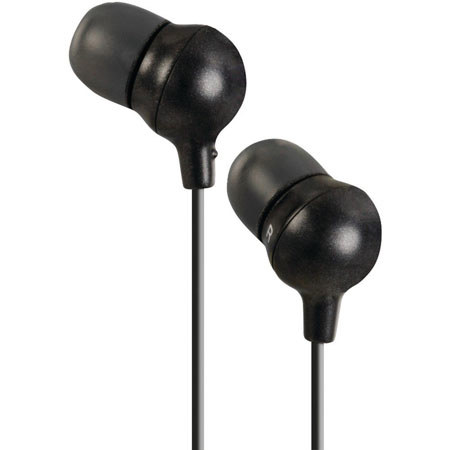 JVC HAFX30B Marshmallow In-Ear Headphones, Black