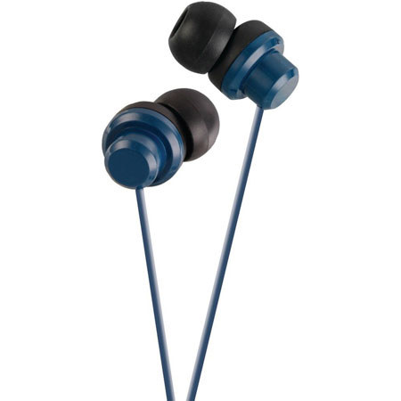 JVC HAFX8A Riptidz In-Ear Fashion Headphones, Blue
