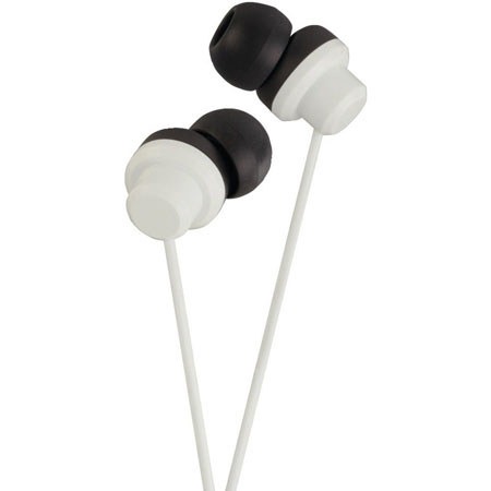 JVC HAFX8W Riptidz In-Ear Fashion Headphones, White