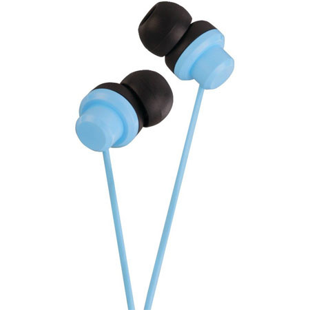 JVC HAFX8Z Riptidz In-Ear Fashion Headphones, Sky Blue