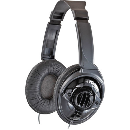 JVC HAX580 Fullsize DJ Style Headphones, Black