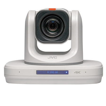 JVC KY-PZ510 4K UltraHD 3G-SDI/HDMI 12x PTZ Camera, White