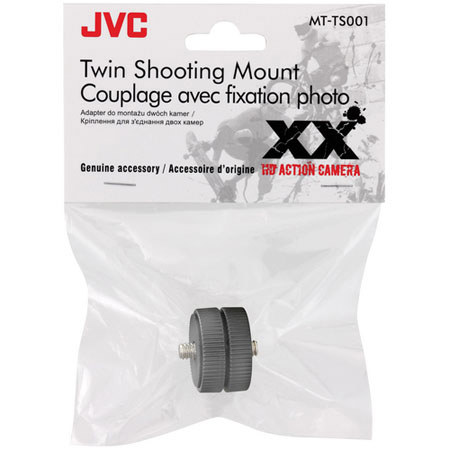 JVC Twin Shooting Mount for ADIXXION Action Camcorder