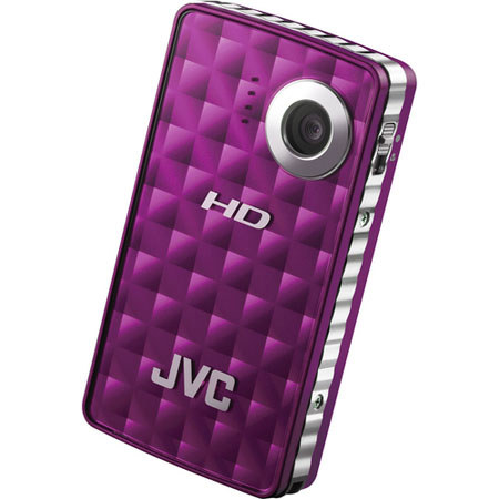 JVC GCFM1VE Picsio Camcorder/Still Camera, 8MP, Purple