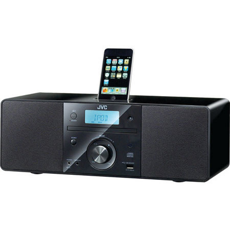 JVC RDN1 Micro System with CD &Top Mount iPod Dock