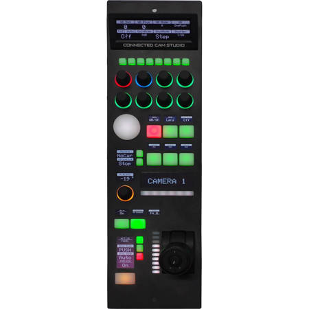 JVC RM-LP250 IP Remote Control Panel for GY-HC900 Series and GY-HC500 Series Camcorders, Controls 1 Camera