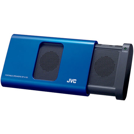 JVC SPA130A Mini Speaker, Blue
