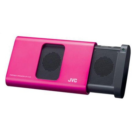 JVC SPA130PN Mini Speaker, Pink