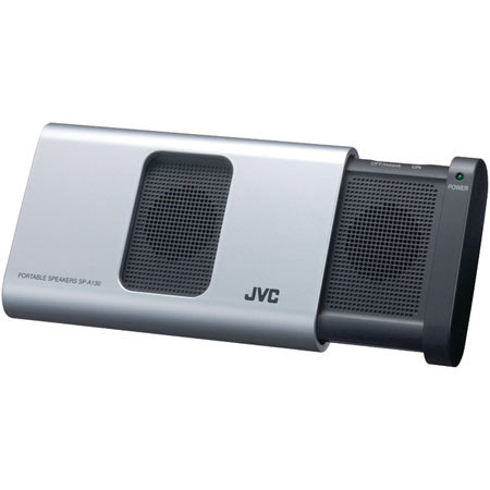 JVC SPA130S Mini Speaker, Silver