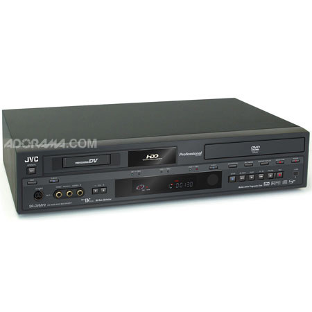 JVC SR-DVM70US 3-in-1 Video Recorder - Refurbished