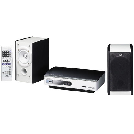 JVC Desk Top Micro AM/FM, CD & MP3/WMA Component System with USB Interface