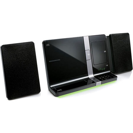 JVC UXVJ3B Shelf Audio System, Black