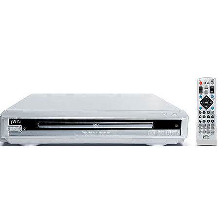 jWin JDVD141 Compact Progressive Scan DVD Player with 2 Channel Audio Output and Dolby Digital Decoder