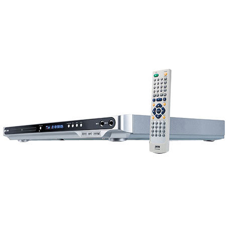 jWin Super Slim Dolby 5.1 Channel Progressive Scan Home System DVD Player with 2 Microphone Jacks and MPEG-4 Playback