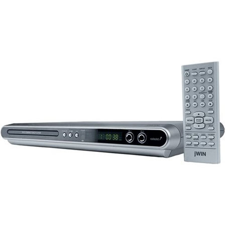 jWin JDVD520 5.1 Channel Progressive Scan DVD Player with Karaoke Function, Compatible with NTSC/PAL/AUTO System
