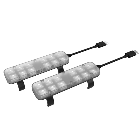 JZ 48W S3 Matrix RGB Flash for DJI Matrice 300 and 350 Drone, 2-Pack