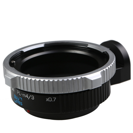 Kipon Baveyes Lens Adapter from PL Mount To Micro 4/3 Body - (0.7x Optic Adapter Focal Reducer)
