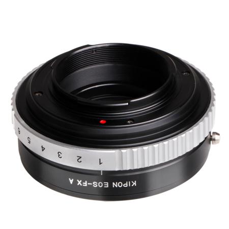 Kipon Canon EF Lens to Fuji X Series Mirrorless Camera Lens Adapter (Aperture Ri