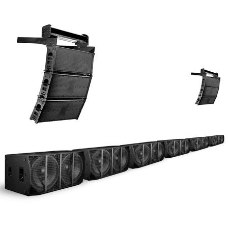 K-Array KH5SYS6 Line Array System, Includes 6x KH5 Line Array, 6x KS5 Subwoofer