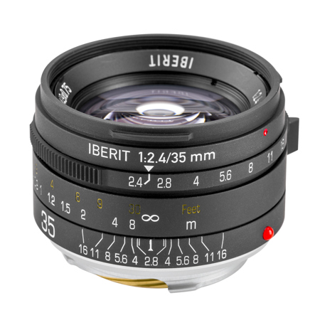Kipon IBERIT 35mm f/2.4 for Leica M - Black
