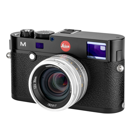 Kipon IBERIT 35mm f/2.4 for Leica M (Silver)