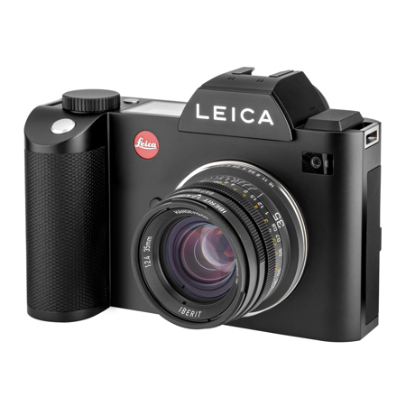 Kipon IBERIT 35mm f/2.4 Lens for Leica SL / T - Black