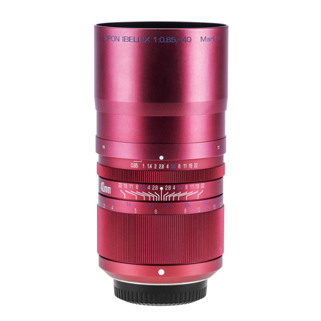 Kipon IBELUX 40mm f/0.85 Lens for Leica SL (Red)
