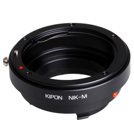 Kipon Nikon Lens to Leica M Camera Lens Adapter (with Macro Helicoid Feature)