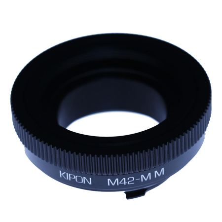 Kipon Pentax Screw M42 Lens to Leica M Camera Lens Adapter (with Macro Helicoid)