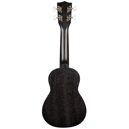 Kala Satin Black Mahogany Soprano Ukulele