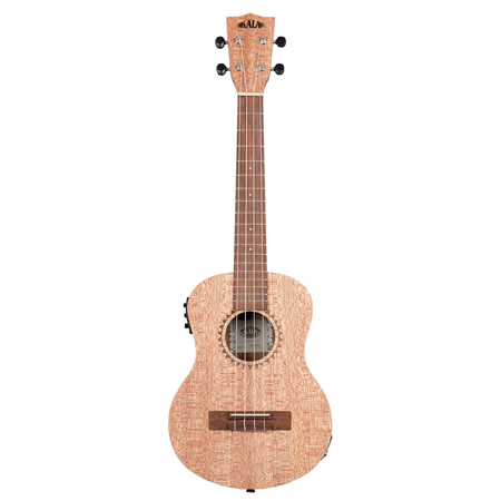 Kala Burled Meranti Ukulele with EQ, Natural Tenor
