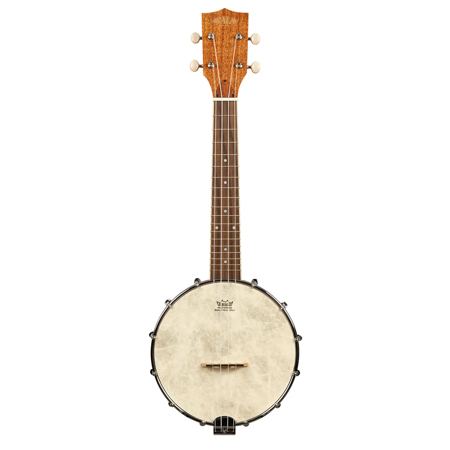 Kala Mahogany Banjo Concert Ukulele with Gig Bag, Natural