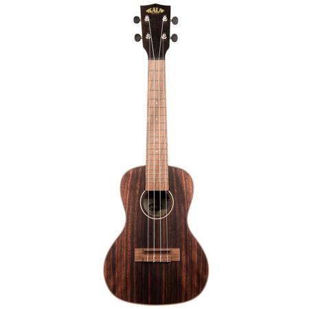 Kala Satin Striped Ebony Concert Ukulele