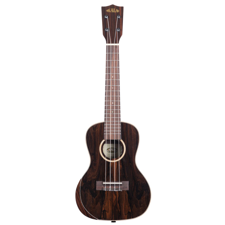 Kala Premier Exotic Ziricote Ukulele, Natural Concert