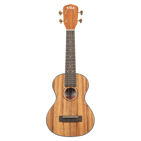 Kala All Solid Trembesi Metropolitan Soprano Ukulele with Gig Bag, Natural