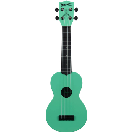 Kala Waterman Beach Collection Ukulele Sea Foam Green Soprano