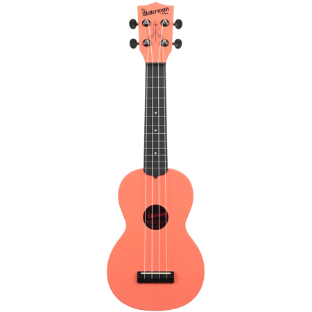 Kala Waterman Beach Collection Ukulele Pink Dusk Soprano
