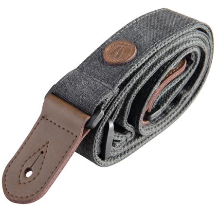 Kala Sonoma Coast Collection Ukulele Strap, Goat Rock Gray