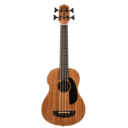 Kala U-BASS Bakithi Kumalo Signature Acoustic Electric Bass Guitar, Natural