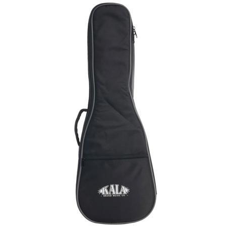 Kala Gig Bag for Soprano Ukulele with Gray Piping & Logo