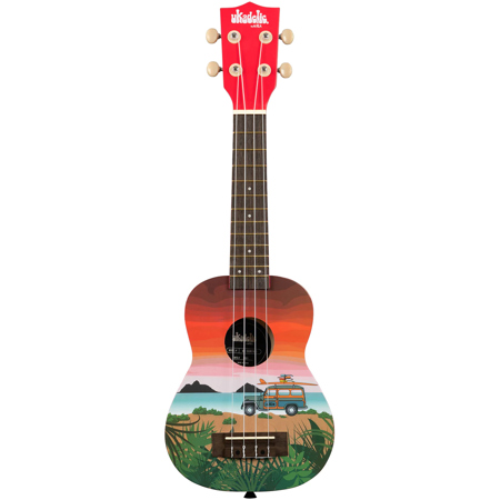 Kala Ukadelic Soprano Ukulele, Surfari