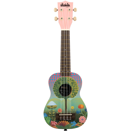 Kala Ukadelic Soprano Ukulele, Uketopia