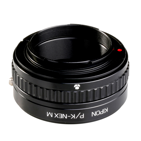 Kipon Pentax K Lens to Sony E-Mount Camera Lens Adapter (with Macro Helicoid)