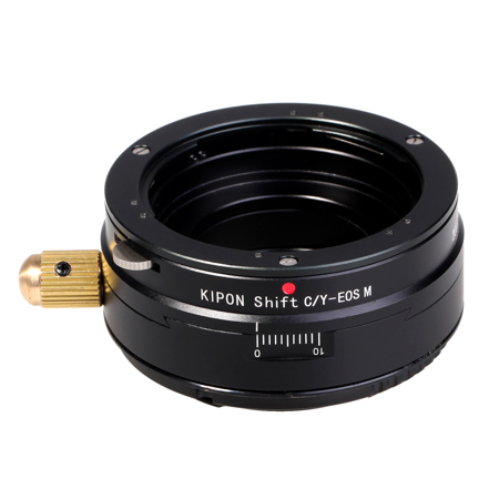 Kipon Shift Lens Mount Adapter for Contax/Yashica Lens to Canon EOS M Camera