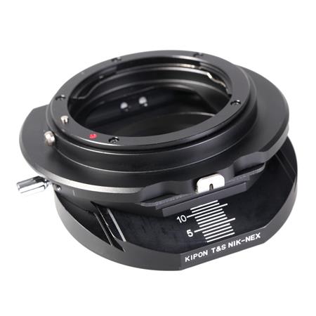 Kipon Tilt-Shift Lens Mount Adapter For Nikon F Mount Lens to Sony E